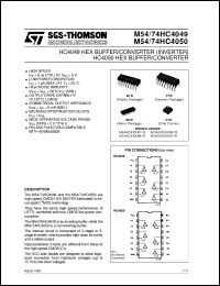 Click here to download M74HC4050 Datasheet