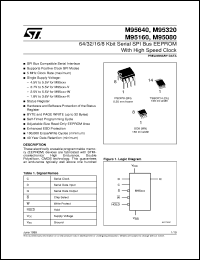 Click here to download M95160 Datasheet
