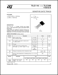 Click here to download TLC336A Datasheet