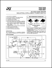 Click here to download TDE1891V Datasheet