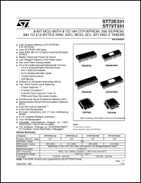 Click here to download ST72331J2 Datasheet