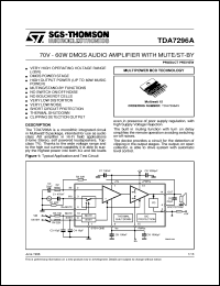 Click here to download TDA7296AV Datasheet