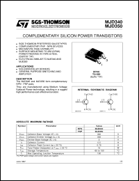 Click here to download MJD350 Datasheet