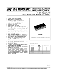 Click here to download ST6385B1 Datasheet