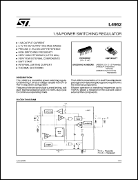 Click here to download L4962/A Datasheet