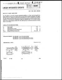 Click here to download TDA2020A92 Datasheet