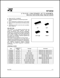 Click here to download ST3232CTR Datasheet