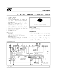 Click here to download TDA7405 Datasheet
