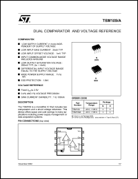 Click here to download TSM109IN Datasheet