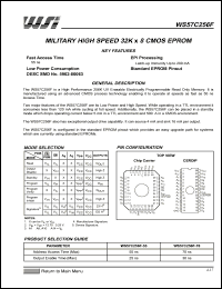 Click here to download WS57C256F- Datasheet