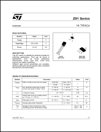 Click here to download Z0103NN Datasheet
