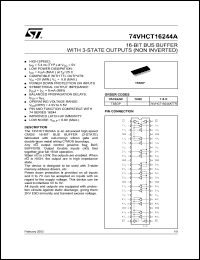 Click here to download 74VHCT16244ATTR Datasheet