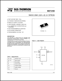 Click here to download M27256-2F6 Datasheet