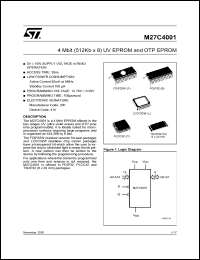 Click here to download M27C4001-90N1TR Datasheet