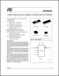 Click here to download M27W202-200F6 Datasheet