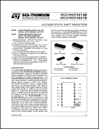 Click here to download HCC4021B Datasheet