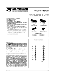 Click here to download HCC4042B Datasheet