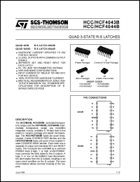 Click here to download HCC4043BEY Datasheet