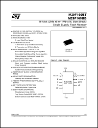 Click here to download M295V160BT70N3T Datasheet