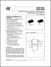 Click here to download M295V400B-55N3TR Datasheet