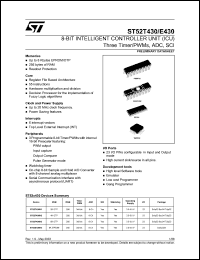 Click here to download ST52T430K3 Datasheet