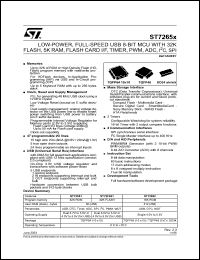 Click here to download ST7265AR6T0E Datasheet