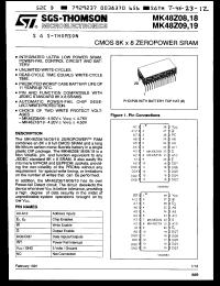 Click here to download MK48Z18B100 Datasheet