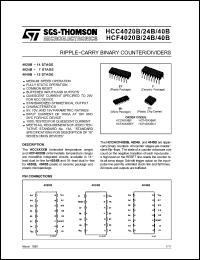 Click here to download HCF4040B Datasheet