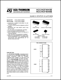 Click here to download HCF4044BC1 Datasheet