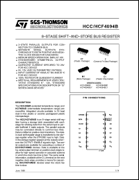 Click here to download HCF4094BC1 Datasheet