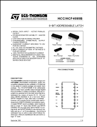 Click here to download HCF4099BM1 Datasheet