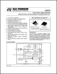 Click here to download L6370 Datasheet