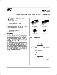 Click here to download M27C202-100K1TR Datasheet