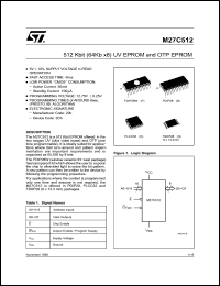 Click here to download M27C512-90N6X Datasheet