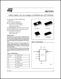 Click here to download M27V101-100N6TR Datasheet