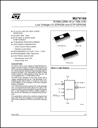 Click here to download M27V160-100XB6TR Datasheet