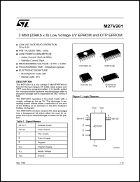 Click here to download M27V201-120N6TR Datasheet