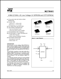 Click here to download M27W401-100F6TR Datasheet