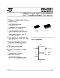 Click here to download M29W400BB70M1T Datasheet