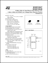 Click here to download M36W108AT120ZM1T Datasheet