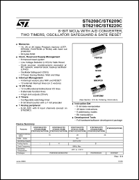 Click here to download ST6209BB1/OTP Datasheet