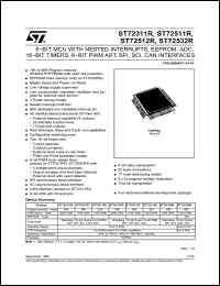 Click here to download ST72T2311R7T7S Datasheet