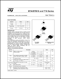 Click here to download BTA16-800CW Datasheet