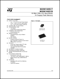 Click here to download M28W160ECB70N6T Datasheet