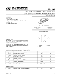 Click here to download 2SD1391 Datasheet