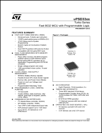 Click here to download UPSD3334DV-40U6T Datasheet