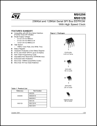 Click here to download M95256-RBN3P Datasheet