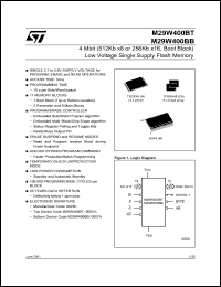 Click here to download M29W400BB55N6 Datasheet