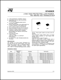 Click here to download ST485ERBDR Datasheet