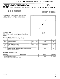 Click here to download 1N5237B Datasheet